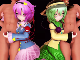 (MMD) Komeiji sisters fucky-fucky time