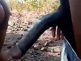 Fat cock for African mega-slut