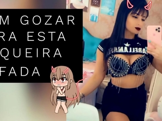 Roqueira Safada Provocando te e Gozando