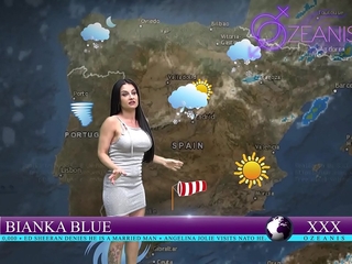 Follandose la chica de clima en vivo (