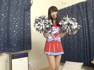 A Shy, Bonny Cheerleader foreign Giving