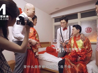 ModelMedia Asia-Lewd Wedding Scene-Liang