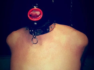 Bi-atch mask bondage session bdsm